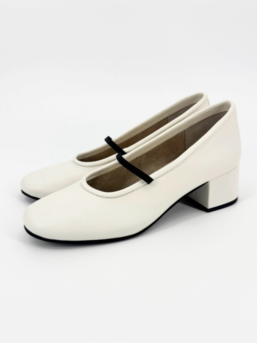 Seychelles Dusk To Dawn Leather Mary Jane Block Heel Pumps